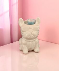 Brander-Witte Hond +zakje waxmelts