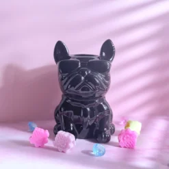 Waxbrander-Bulldog zwart