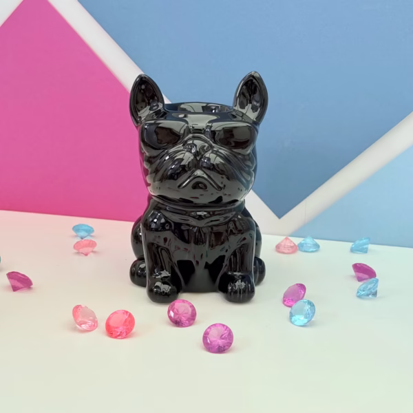 Waxbrander-Bulldog zwart