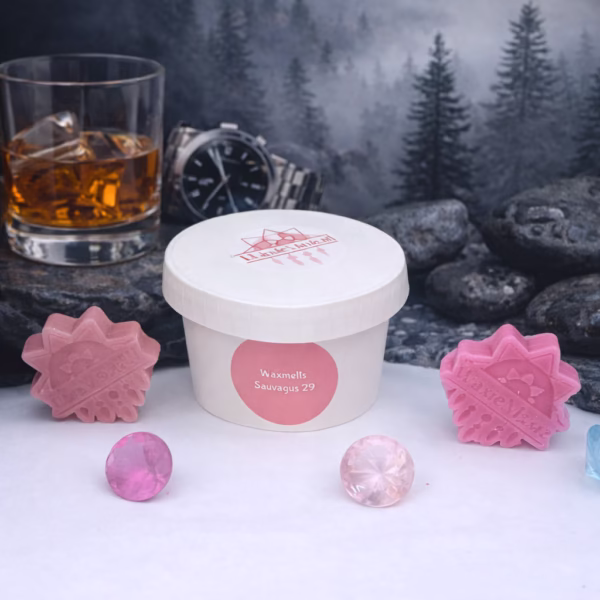Waxmelts Sauvagus De geur opent sprankelend met Calabrische bergamot