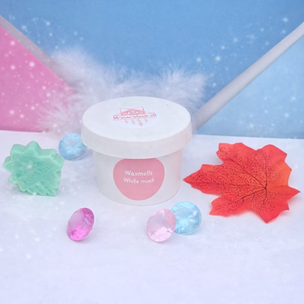 Waxmelts White Musk van Waxiemaxie.nl hebben een frisse geur