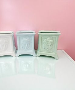 Grote Brander-wit Boeddha +zakje waxmelts