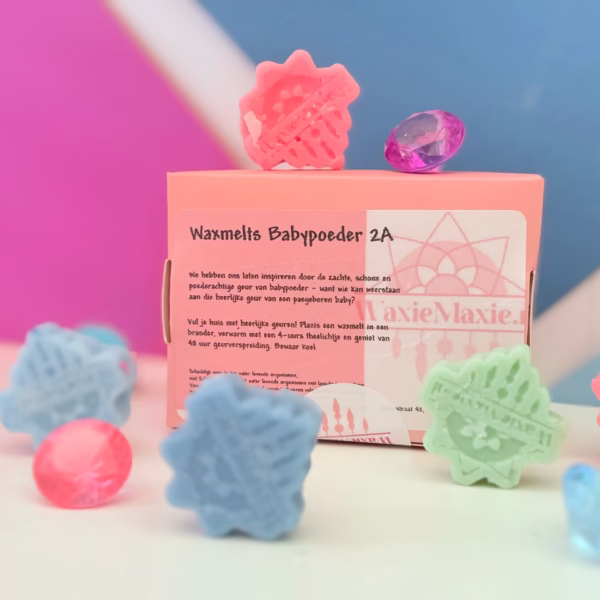 Waxmelts Babypoeder – Zacht, Poederig & Comfortabel