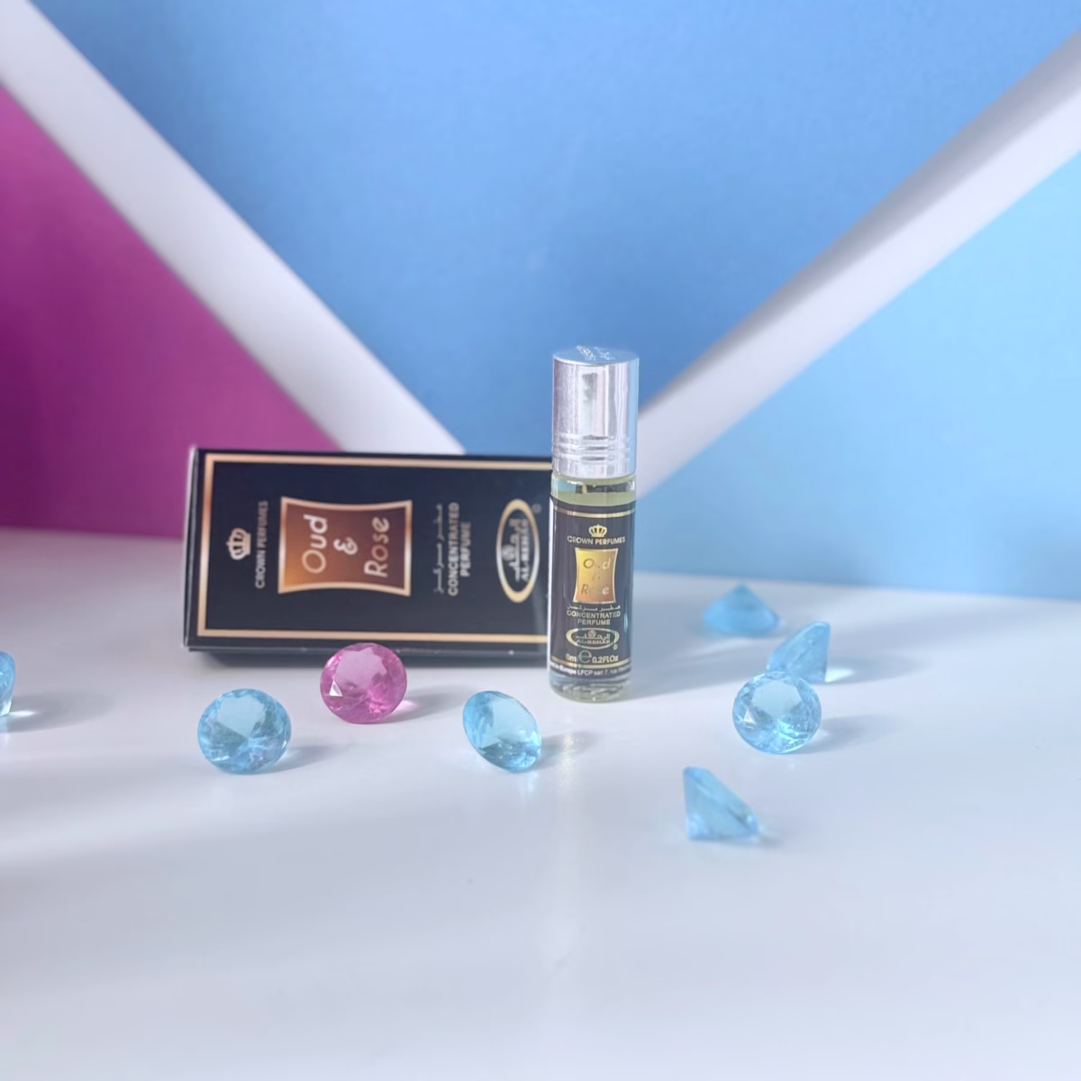 Parfum olie-Oud  Rose (6ml)