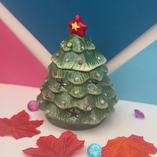 Brander kerstboom