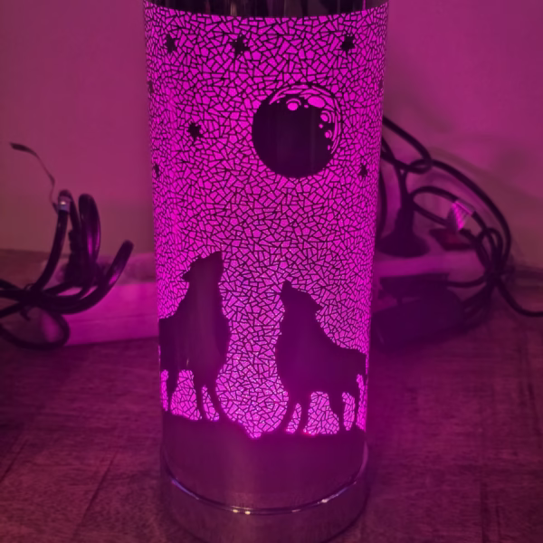 De Elektrische wolf Brander van 26 cm is meer dan een decoratief object