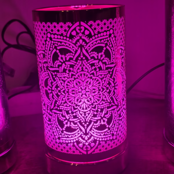 Elektrische mandala brandernallemaal mooie kleurtjes