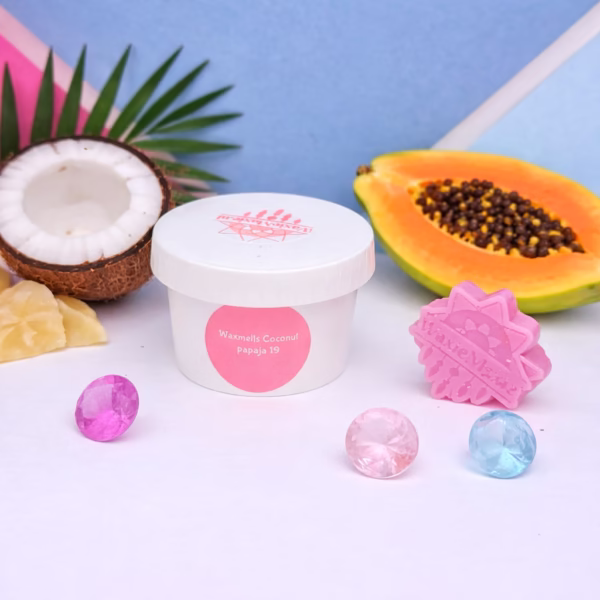 Waxmelts Coconut Papaja van Waxiemaxie.nl hebben