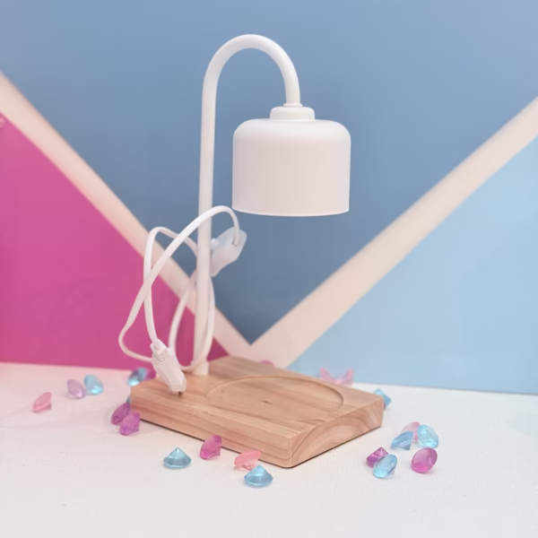 Houder wit kaars zonder lont