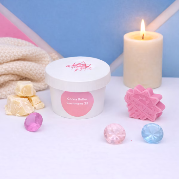 Waxmelts Cocoa Butter Cashmere een sterke geur