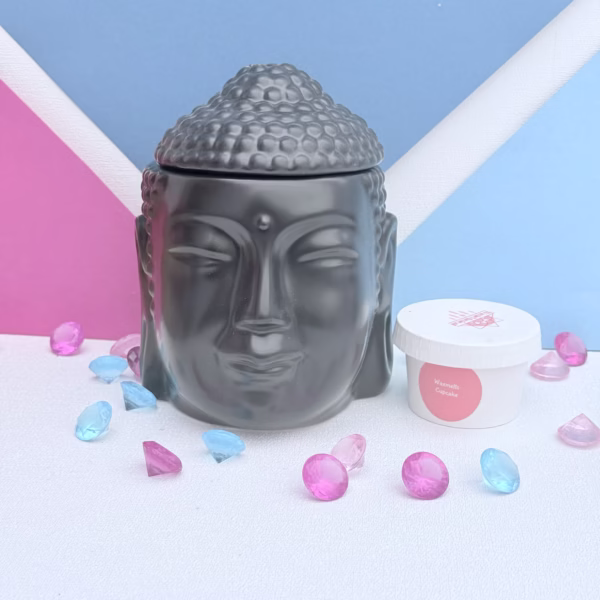 Waxbrander Buddha mooie zwarte brander